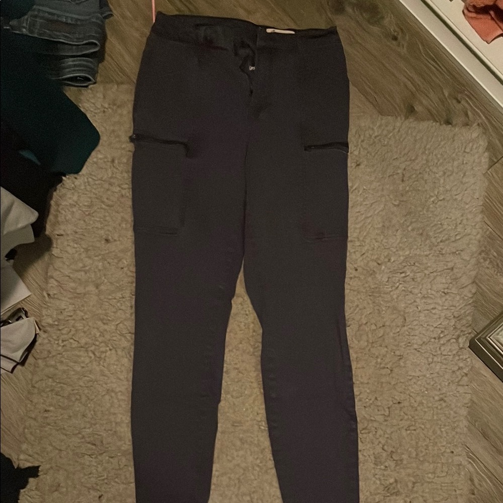 Dark Blue Cargo Pants